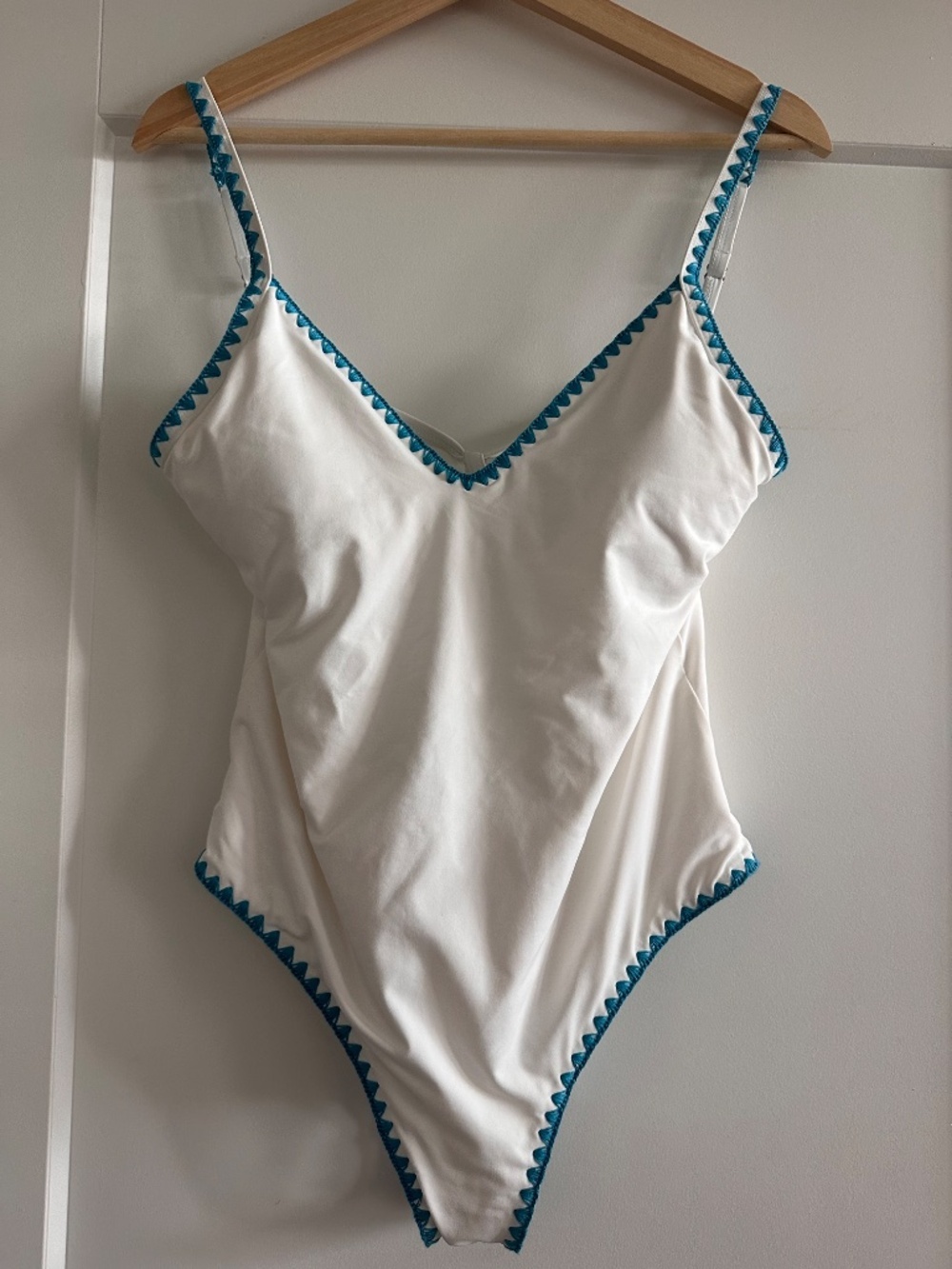 Lucky Brand Marabella One Piece Swimsuit White Size Large - Picture 9 of 11